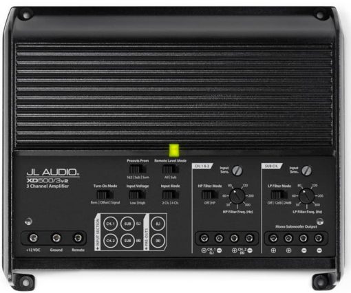 JL Audio 3 Channel Class D Full Range Mobile Amplifier - Image 3