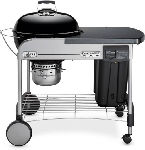Weber 22" Black Performer Deluxe Charcoal Grill