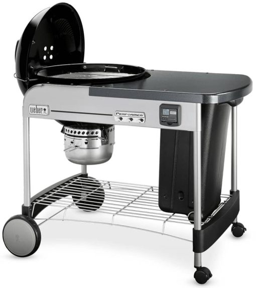 Weber 22" Black Performer Premium Charcoal Grill - Image 4