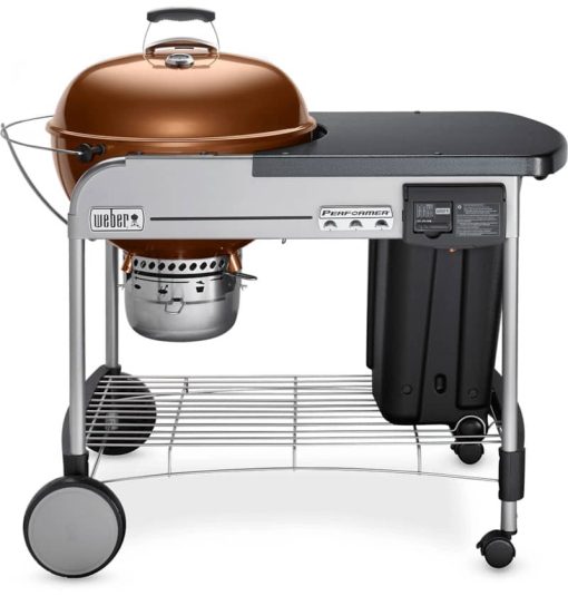 Weber 22" Copper Performer Deluxe Charcoal Grill