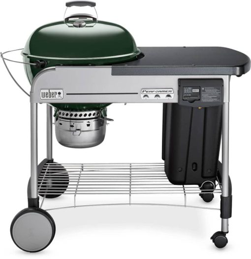 Weber 22" Green Performer Deluxe Charcoal Grill