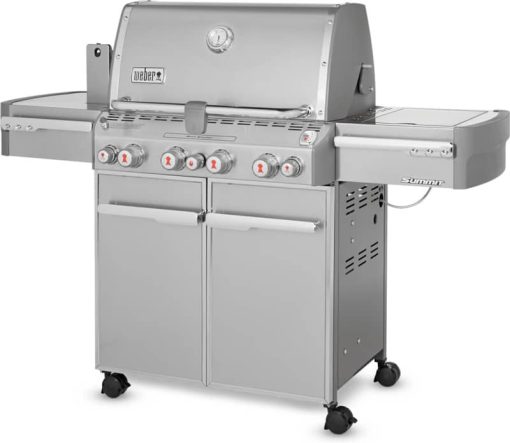 Weber Summit S-470 Stainless Steel Liquid Propane Gas Grill - Image 2