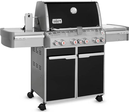 Weber Summit E-470 Black Liquid Propane Gas Grill - Image 3