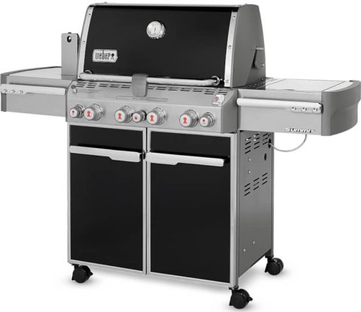 Weber Summit E-470 Black Liquid Propane Gas Grill - Image 2