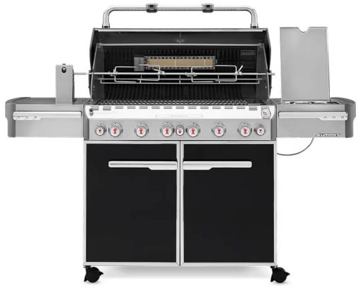 Weber Summit E-670 Black Liquid Propane Gas Grill - Image 4