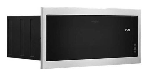 Whirlpool 1.1 Cu. Ft. Stainless Steel Built-In Microwave With Slim Trim Kit - Image 6