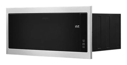 Whirlpool 1.1 Cu. Ft. Stainless Steel Built-In Microwave With Slim Trim Kit - Image 5