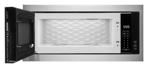 Whirlpool 1.1 Cu. Ft. Stainless Steel Built-In Microwave With Slim Trim Kit - Image 3