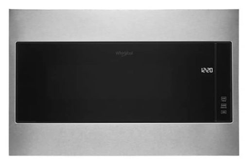 Whirlpool 1.1 Cu. Ft. Stainless Steel Built-In Microwave With Standard Trim Kit