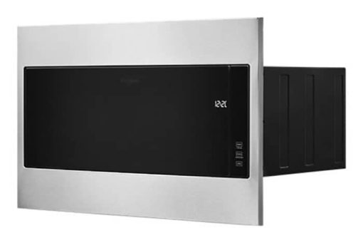 Whirlpool 1.1 Cu. Ft. Stainless Steel Built-In Microwave With Standard Trim Kit - Image 5