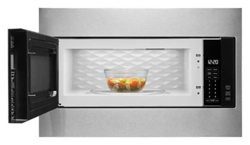 Whirlpool 1.1 Cu. Ft. Stainless Steel Built-In Microwave With Standard Trim Kit - Image 2