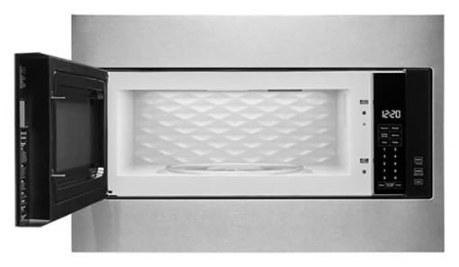 Whirlpool 1.1 Cu. Ft. Stainless Steel Built-In Microwave With Standard Trim Kit - Image 3