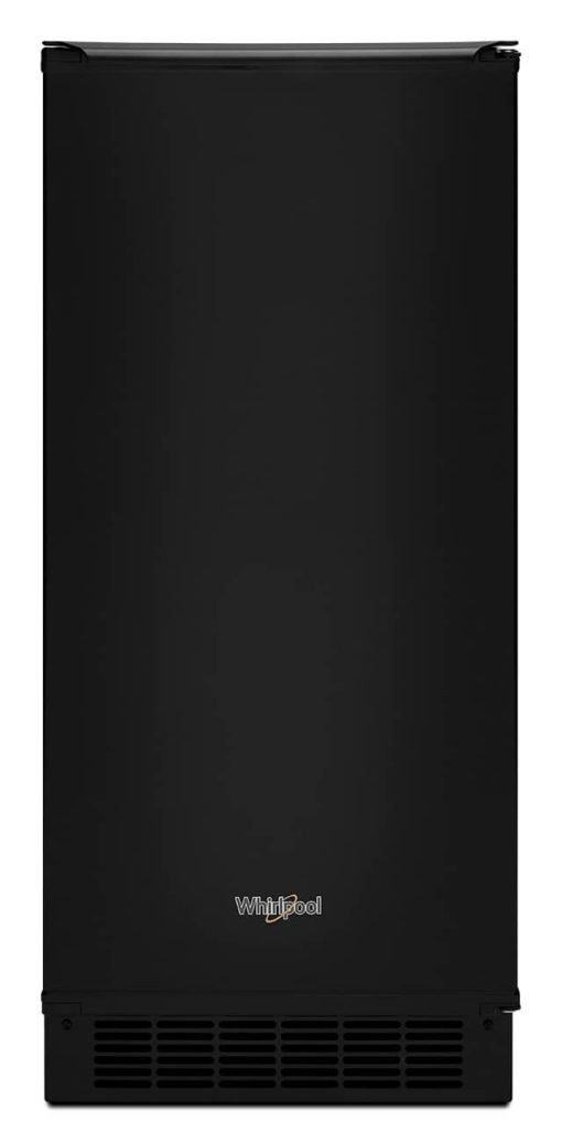 Whirlpool 15" Black Icemaker With Clear Ice Technology