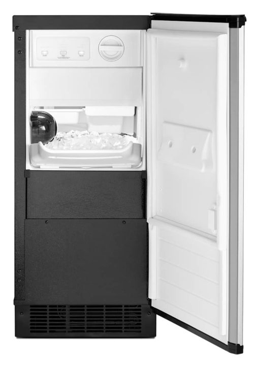 Whirlpool 15" Fingerprint Resistant Stainless Steel Icemaker With Clear Ice Technology - Image 3