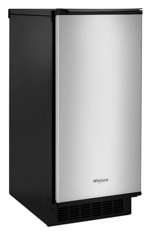 Whirlpool 15" Fingerprint Resistant Stainless Steel Icemaker With Clear Ice Technology - Image 2