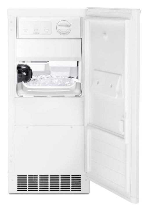 Whirlpool 15" White Icemaker With Clear Ice Technology - Image 3