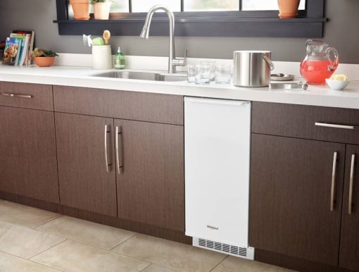 Whirlpool 15" White Icemaker With Clear Ice Technology - Image 5