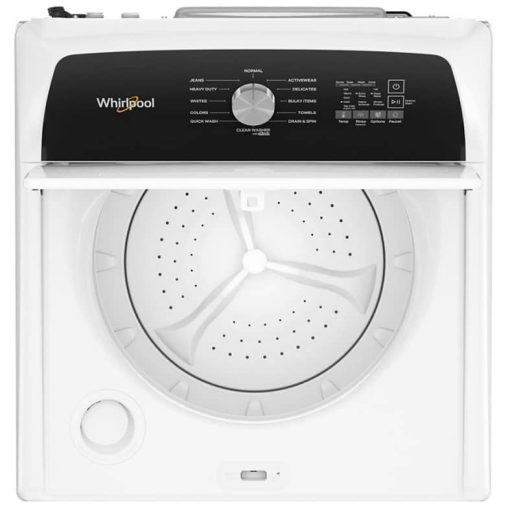 Whirlpool 4.6 Cu. Ft. White Top Load Impeller Washer With Built-In Faucet - Image 2