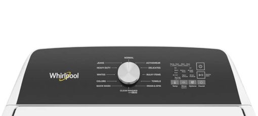 Whirlpool 4.6 Cu. Ft. White Top Load Impeller Washer With Built-In Faucet - Image 5