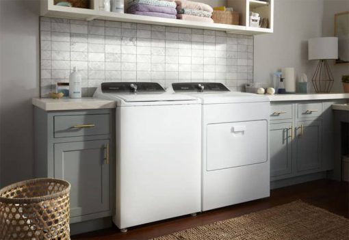 Whirlpool 4.6 Cu. Ft. White Top Load Impeller Washer With Built-In Faucet - Image 12