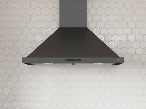 Zephyr Ombra 36" Black Stainless Steel Wall Hood - Image 2