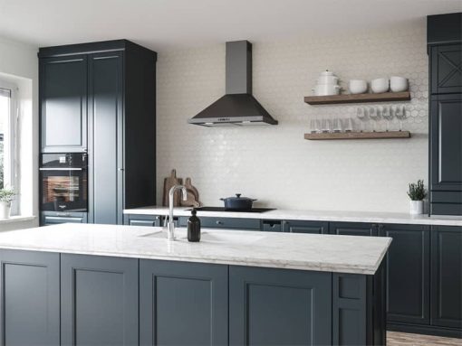 Zephyr Ombra 36" Black Stainless Steel Wall Hood - Image 5