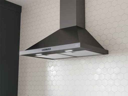Zephyr Ombra 36" Black Stainless Steel Wall Hood - Image 3