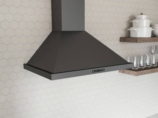 Zephyr Ombra 36" Black Stainless Steel Wall Hood - Image 4