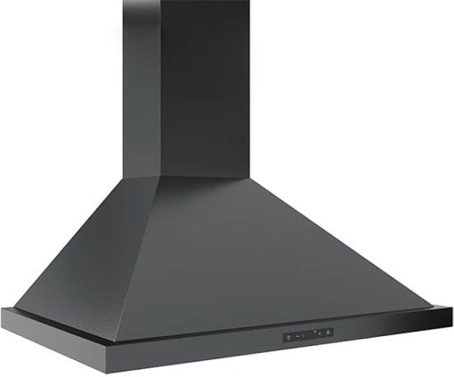 Zephyr Ombra 30" Black Stainless Steel Wall Hood