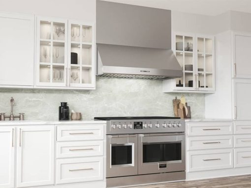 Zephyr ADA Tidal II 36" Stainless Steel Wall Hood - Image 7