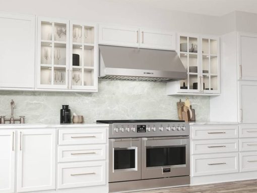 Zephyr ADA Tidal II 36" Stainless Steel Wall Hood - Image 4