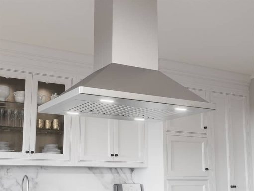 Zephyr ADA Napoli 36" Stainless Steel Island Hood - Image 2
