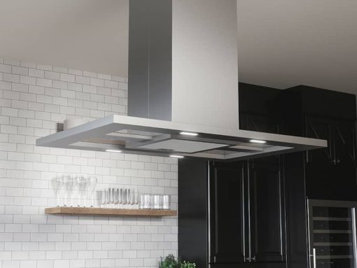 Zephyr Modena Island 36" Stainless Steel Island Hood - Image 4
