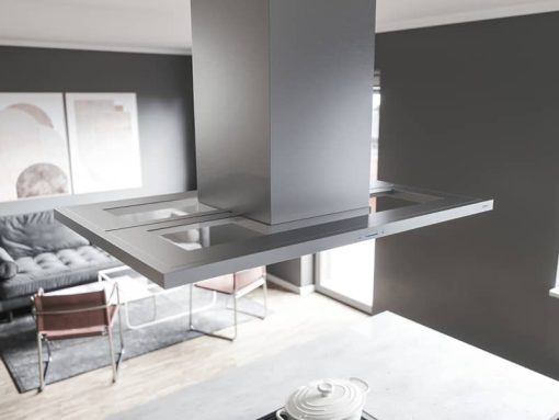 Zephyr Modena Island 36" Stainless Steel Island Hood - Image 3