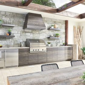 Zephyr Spruce 36" Stainless Steel Outdoor Hood Insert - Image 4