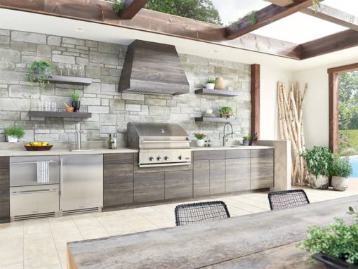 Zephyr Spruce 42" Stainless Steel Outdoor Hood Insert - Image 2