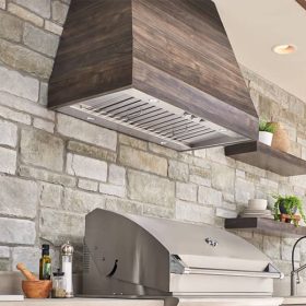 Zephyr Spruce 36" Stainless Steel Outdoor Hood Insert - Image 2