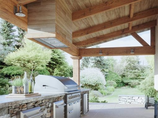 Zephyr Spruce 42" Stainless Steel Outdoor Hood Insert - Image 3