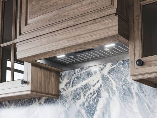 Zephyr Tornado I 28" Stainless Steel Insert Hood - Image 2