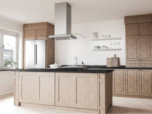 Zephyr Verona 36" Stainless Steel Island Hood With Glass Canopy - Image 8