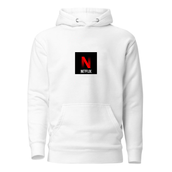Netflix Logo Hoodie – Unisex Streetwear Pullover Sweatshirt - Image 3