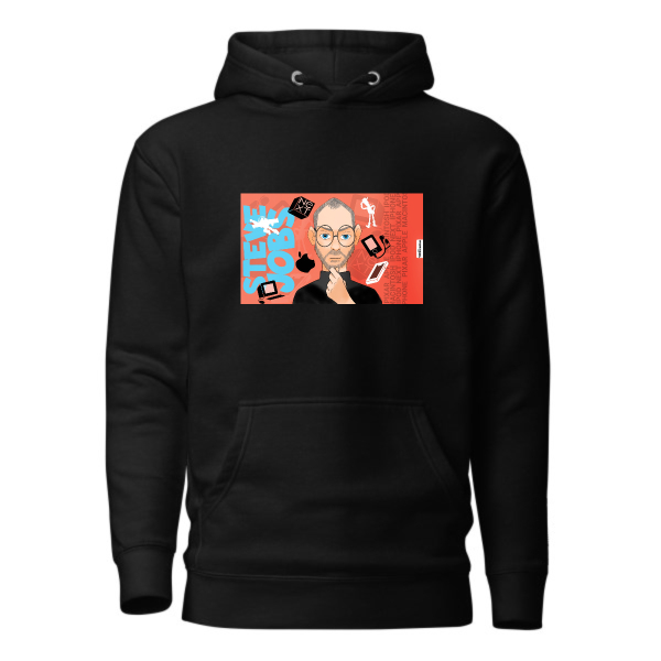 Steve Graphic Hoodie – Innovator Tribute Street Style - Image 4