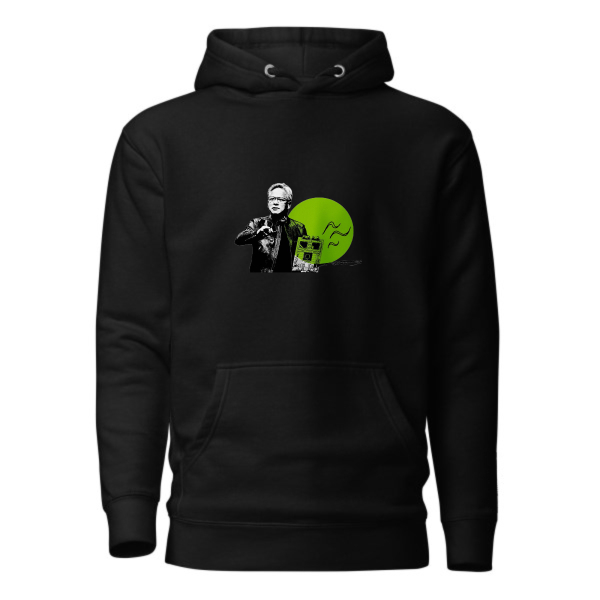 Tech Visionary Hoodie – Green Innovation Graphic Pullover Sweatshirt - Image 5