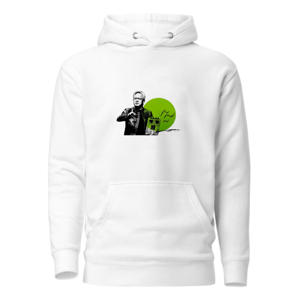Tech Visionary Hoodie – Green Innovation Graphic Pullover Sweatshirt - Image 3