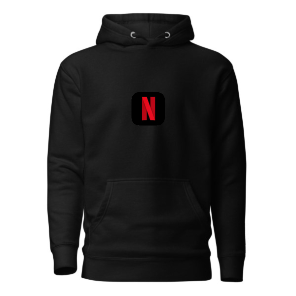 Classic Netflix N Logo Hoodie – Casual Unisex Sweatshirt - Image 4
