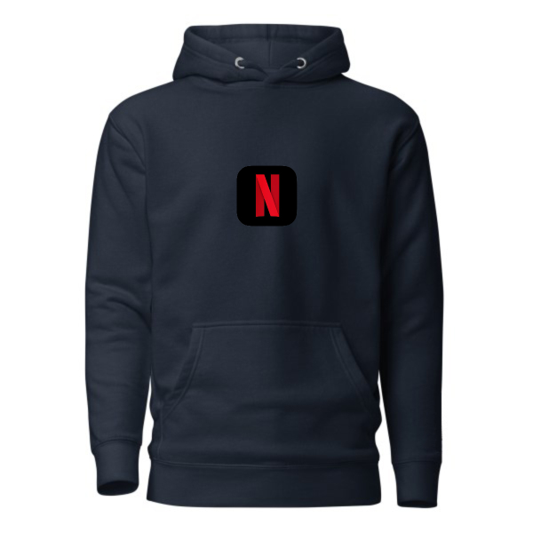 Classic Netflix N Logo Hoodie – Casual Unisex Sweatshirt - Image 5