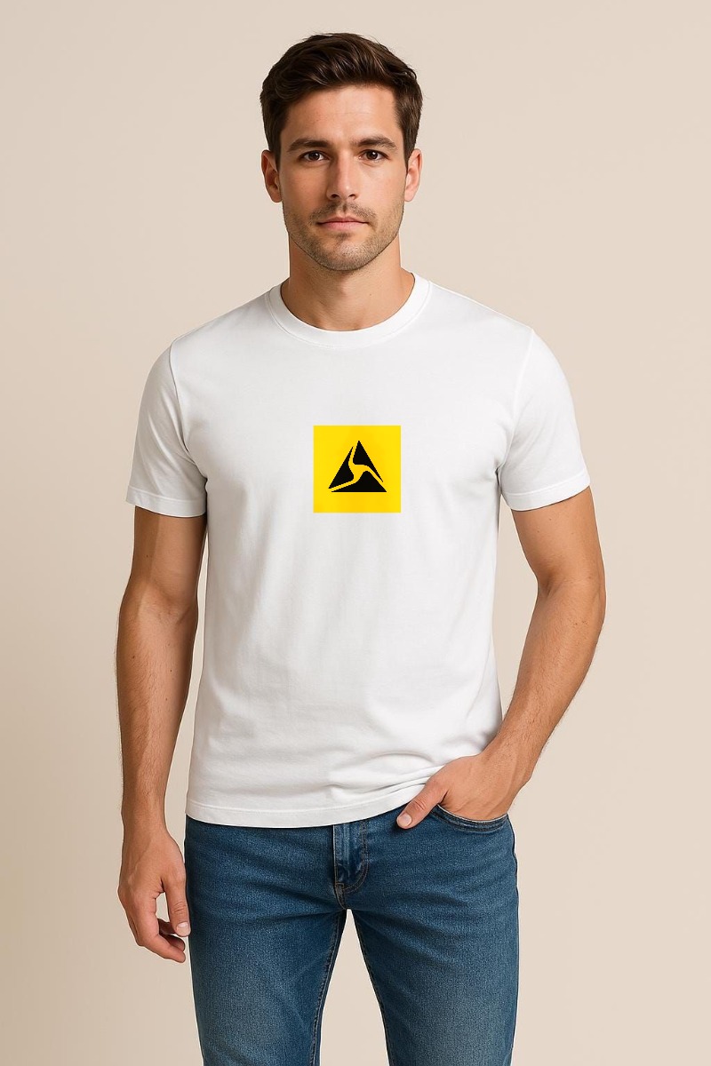 AXON Inspired Tee – Modern Techcore Minimal Logo Shirt - Image 3