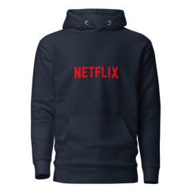 Netflix Inspired Hoodie – Cozy Logo Sweatshirt for Fans