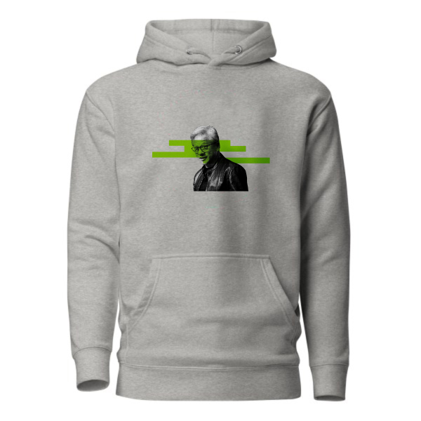 AI Revolution Hoodie – Silicon Valley Inspired Green Tech Design - Image 3