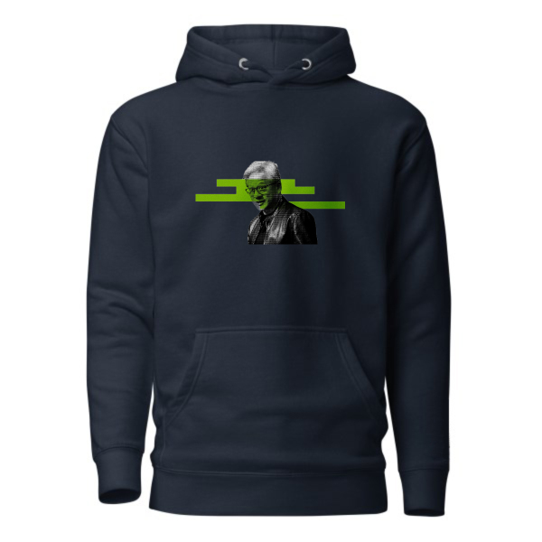 AI Revolution Hoodie – Silicon Valley Inspired Green Tech Design - Image 4